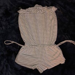 Romper style swim cover up